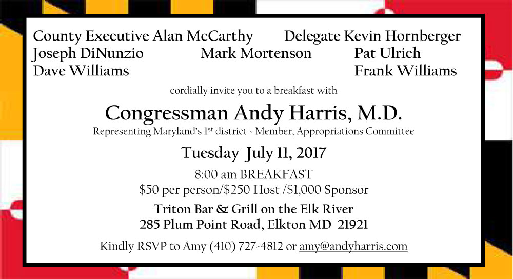 Breakfast with Andy Harris