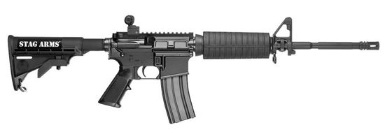 Stag Arms Model 2 AR-15 chambered in 5.56 NATO 
