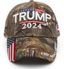 Made in USA Donald Trump Hat 2024 MAGA Keep America Great Camo Hat Adjustable Baseball Cap Hat 